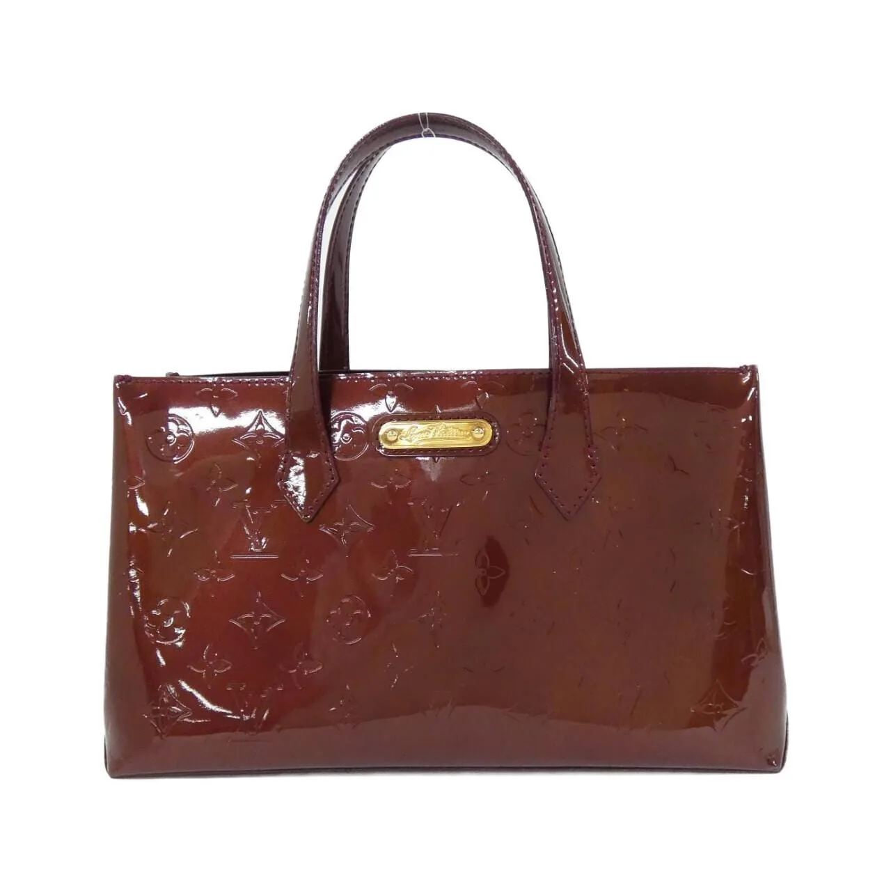 LOUIS VUITTON M91644 Handbag Vernis Rouge