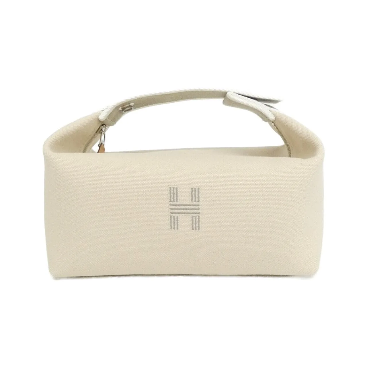 HERMES 103222M Pouch Canvas Black