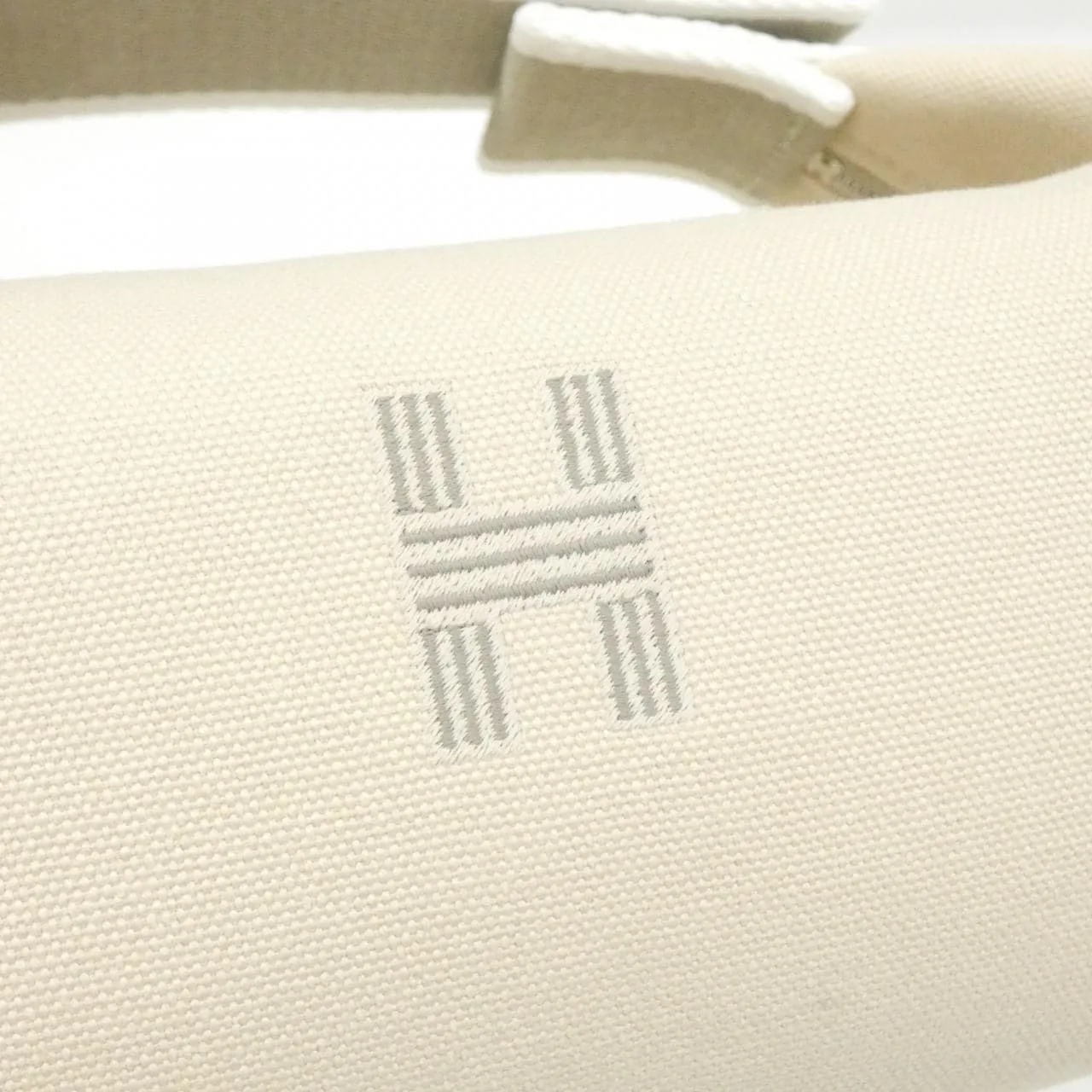 HERMES 103222M Pouch Canvas Black Canvas Rank A - Thumbnail 4