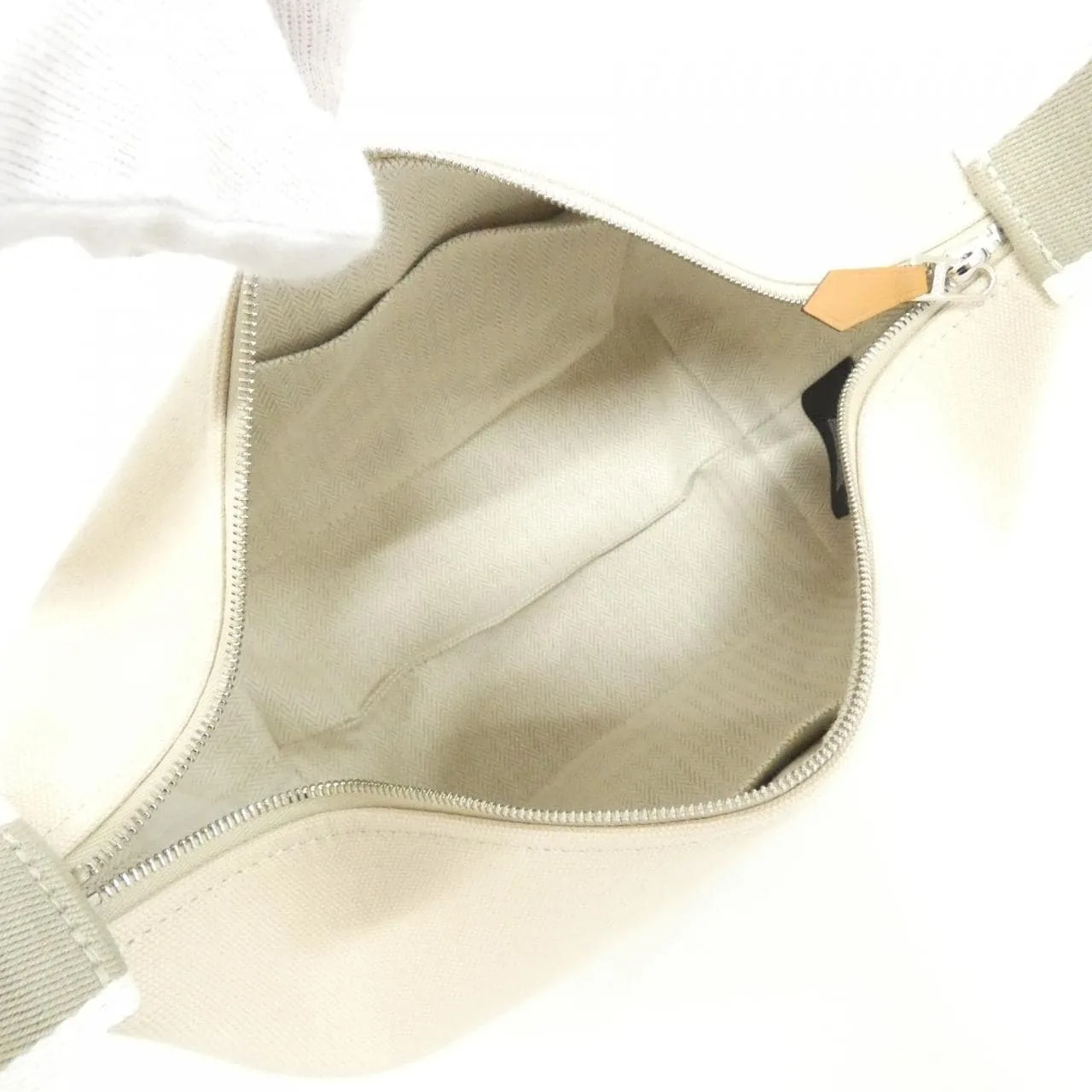 HERMES 103222M Pouch Canvas Black Canvas Rank A - Thumbnail 7