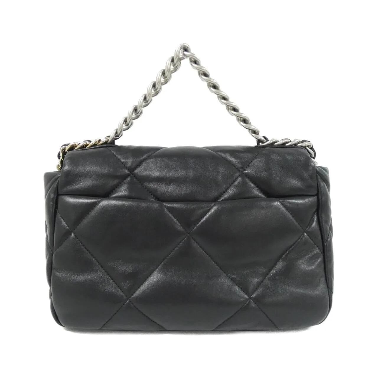 CHANEL Chanel 19 AS1160 Shoulder Lambskin Black Lambskin Rank A - Thumbnail 2