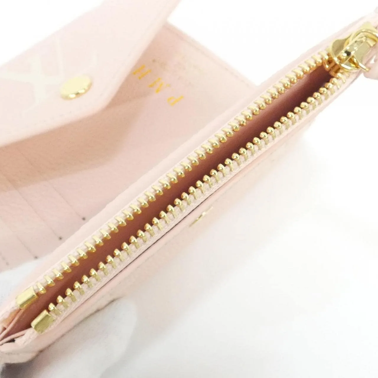 LOUIS VUITTON M81728 Wallet Monogram 黑色 Monogram 中古品A - 縮圖 5