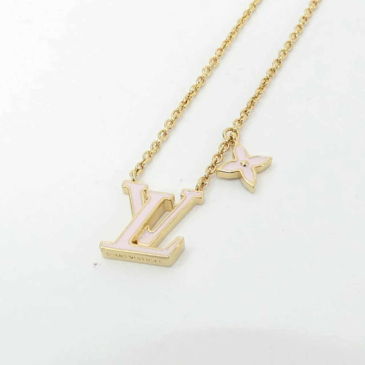 LOUIS VUITTON M01215 Accessories Patent Leather 粉色 漆皮 中古品A - 縮圖 3