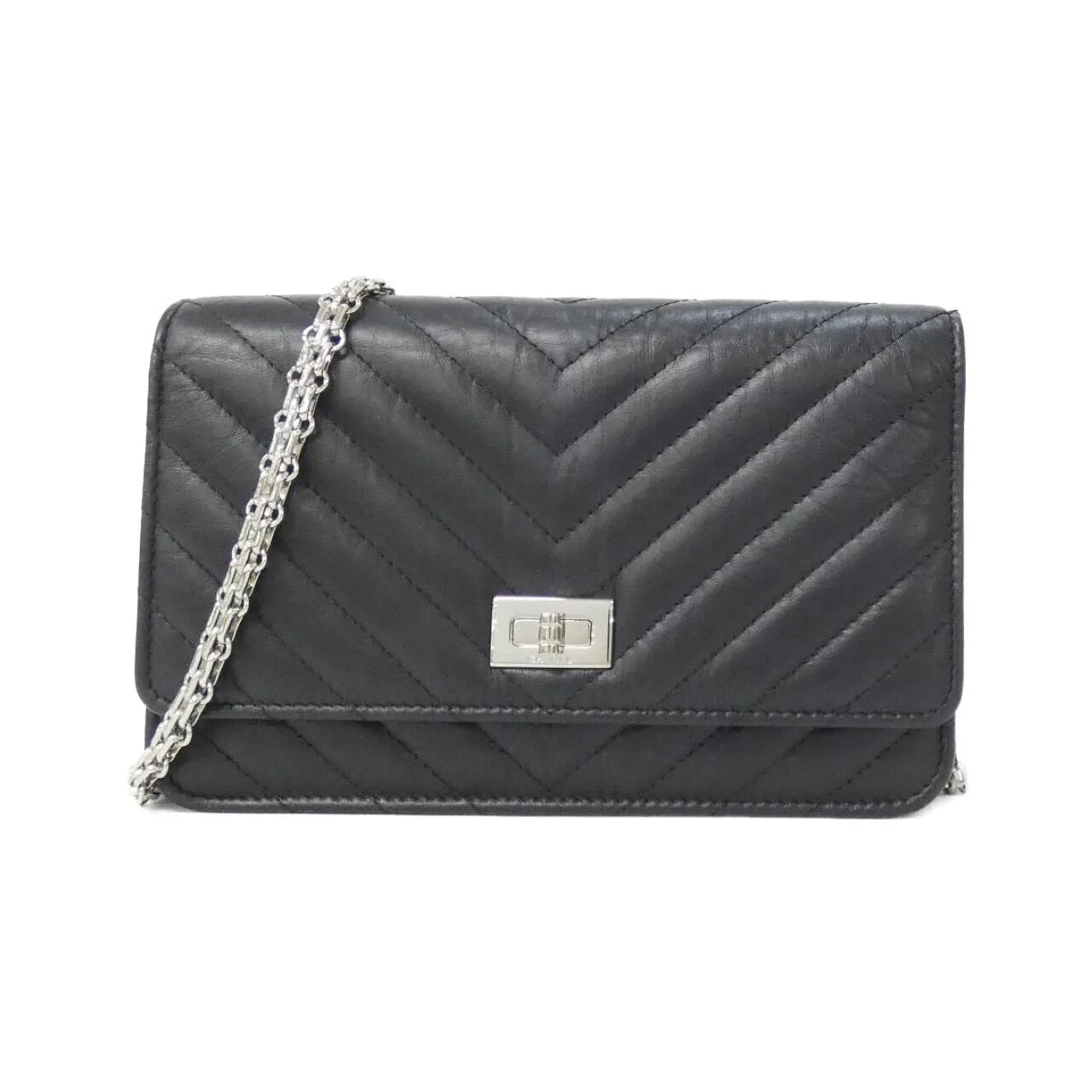 CHANEL 70328 Wallet Black