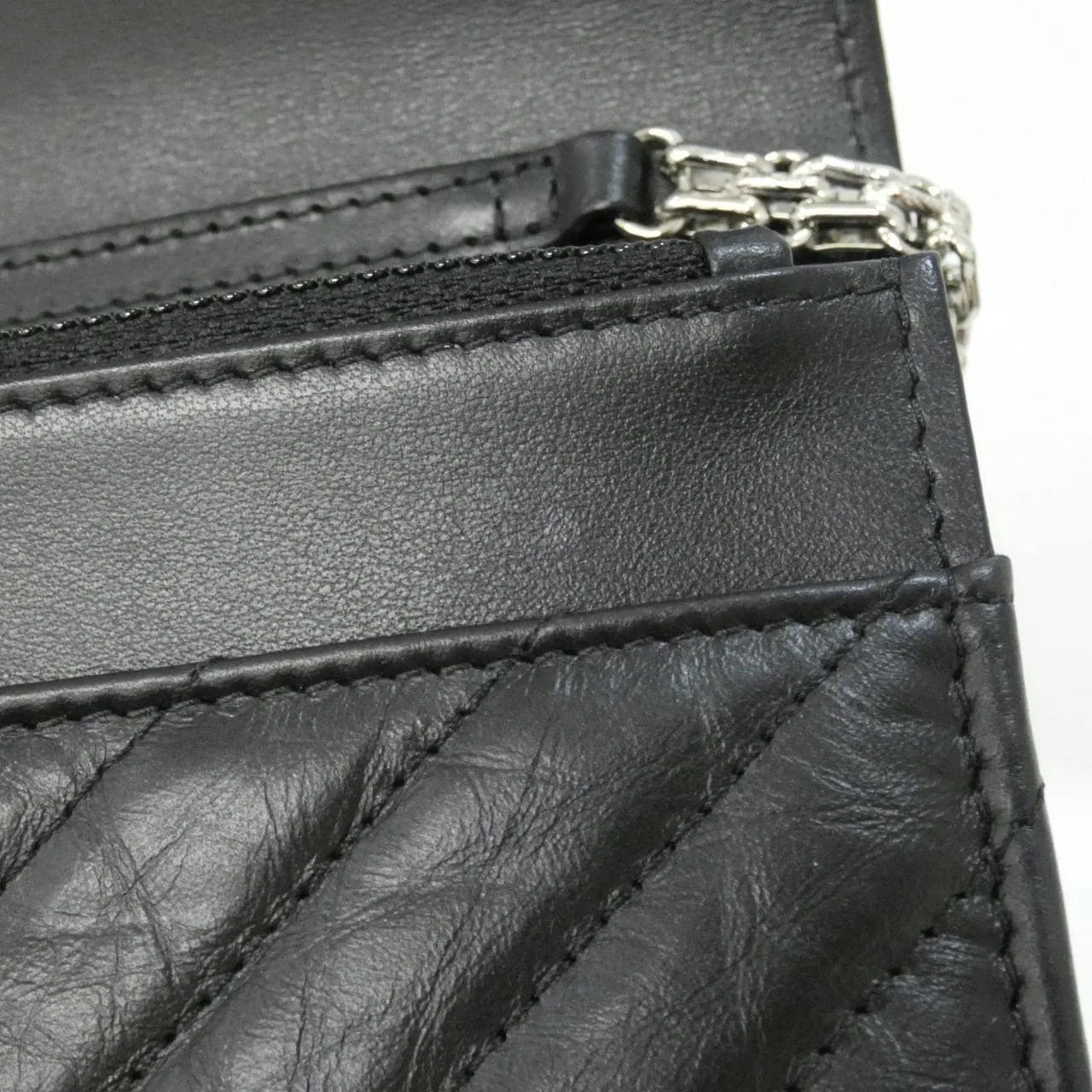 CHANEL 70328 Wallet Black Rank A - Thumbnail 8