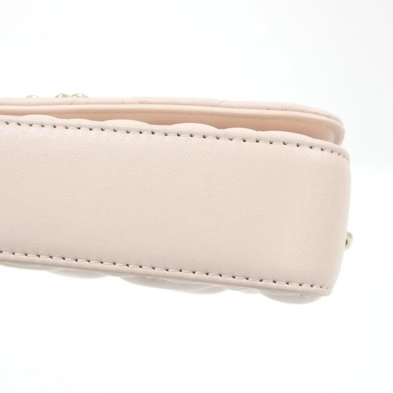 DIOR S0977ONMJ Wallet Lambskin 黑色 羊皮 中古品A - 縮圖 3