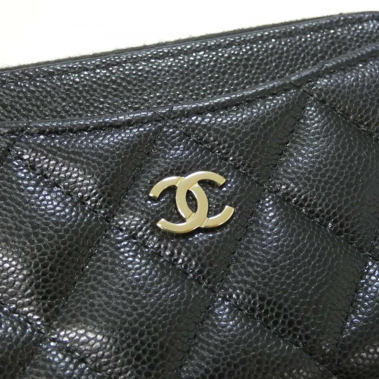 CHANEL Timeless Classic AP3179 Card Case Grained Calfskin Black Grained Calfskin Rank A - Thumbnail 5