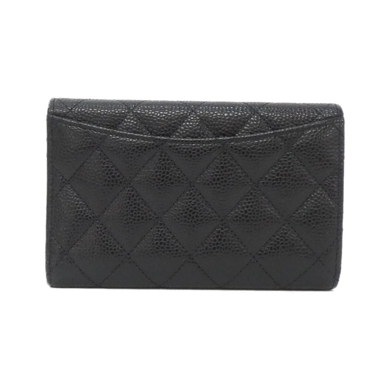 CHANEL Timeless Classic AP0232 Wallet Grained Calfskin 黑色 荔枝紋牛皮 中古品A - 縮圖 2