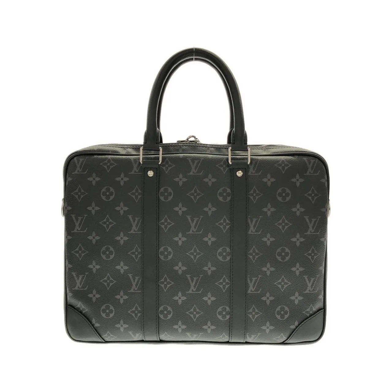 LOUIS VUITTON Documents M46457 Handbag Monogram Black Monogram Rank A - Thumbnail 2