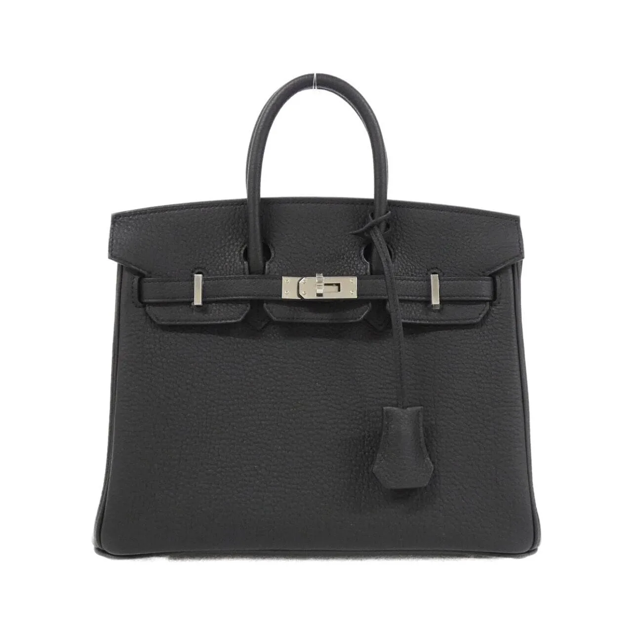 HERMES Birkin 041344CK Handbag Togo Black