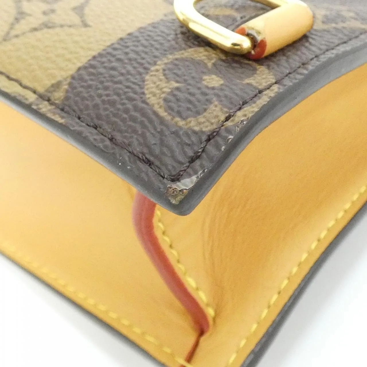 LOUIS VUITTON M45969 Handbag Monogram 黑色 Monogram 中古品A - 縮圖 3