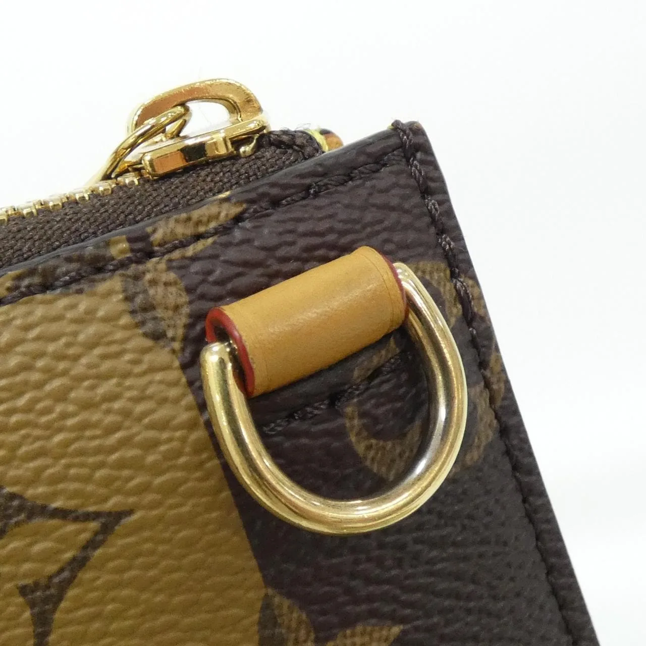 LOUIS VUITTON M45969 Handbag Monogram 黑色 Monogram 中古品A - 縮圖 4