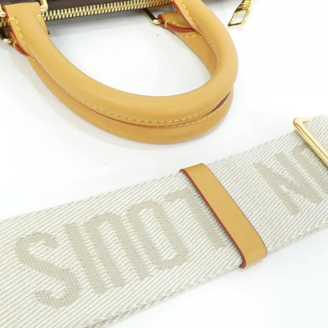 LOUIS VUITTON M45969 Handbag Monogram 黑色 Monogram 中古品A - 縮圖 5