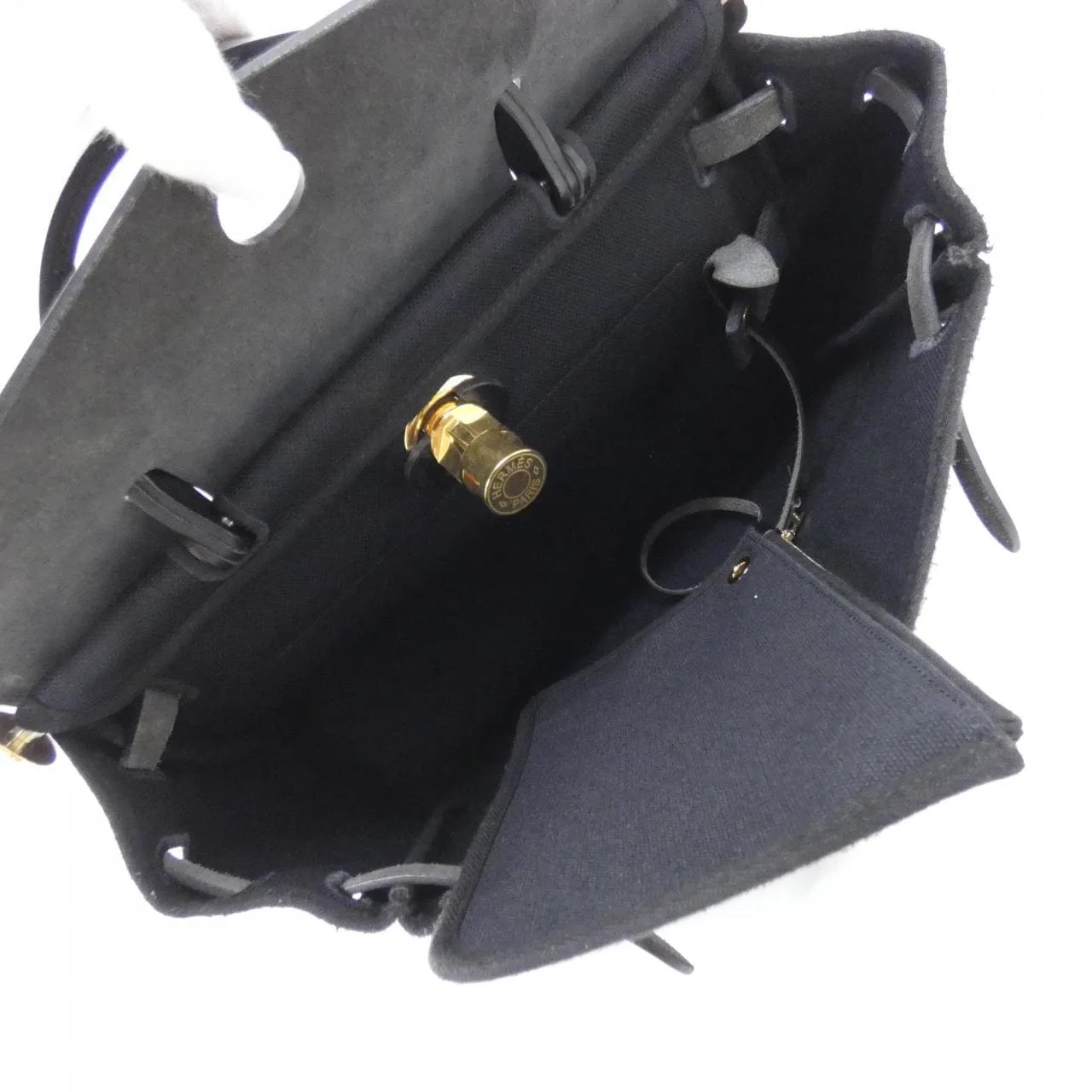 HERMES 078971CC Handbag Black - Thumbnail 9