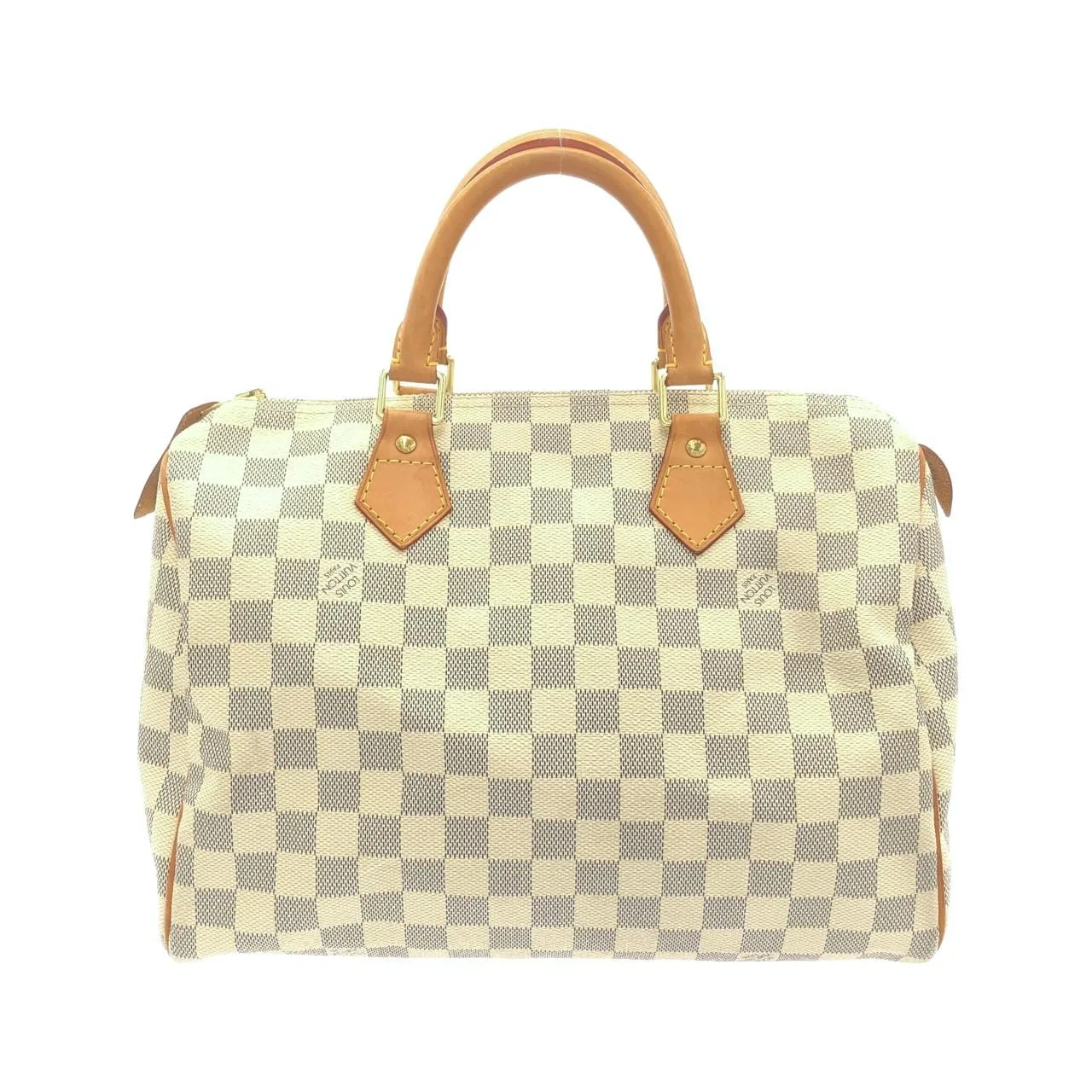 LOUIS VUITTON Speedy N41533 Boston Damier 黑色 Damier 中古品A - 縮圖 2