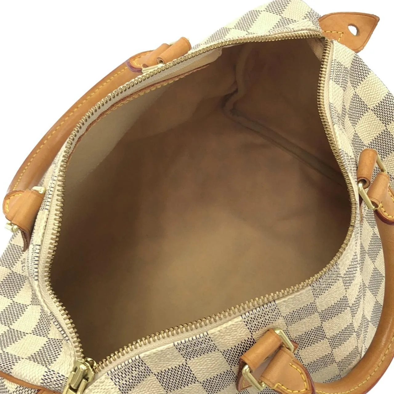 LOUIS VUITTON Speedy N41533 Boston Damier 黑色 Damier 中古品A - 縮圖 7