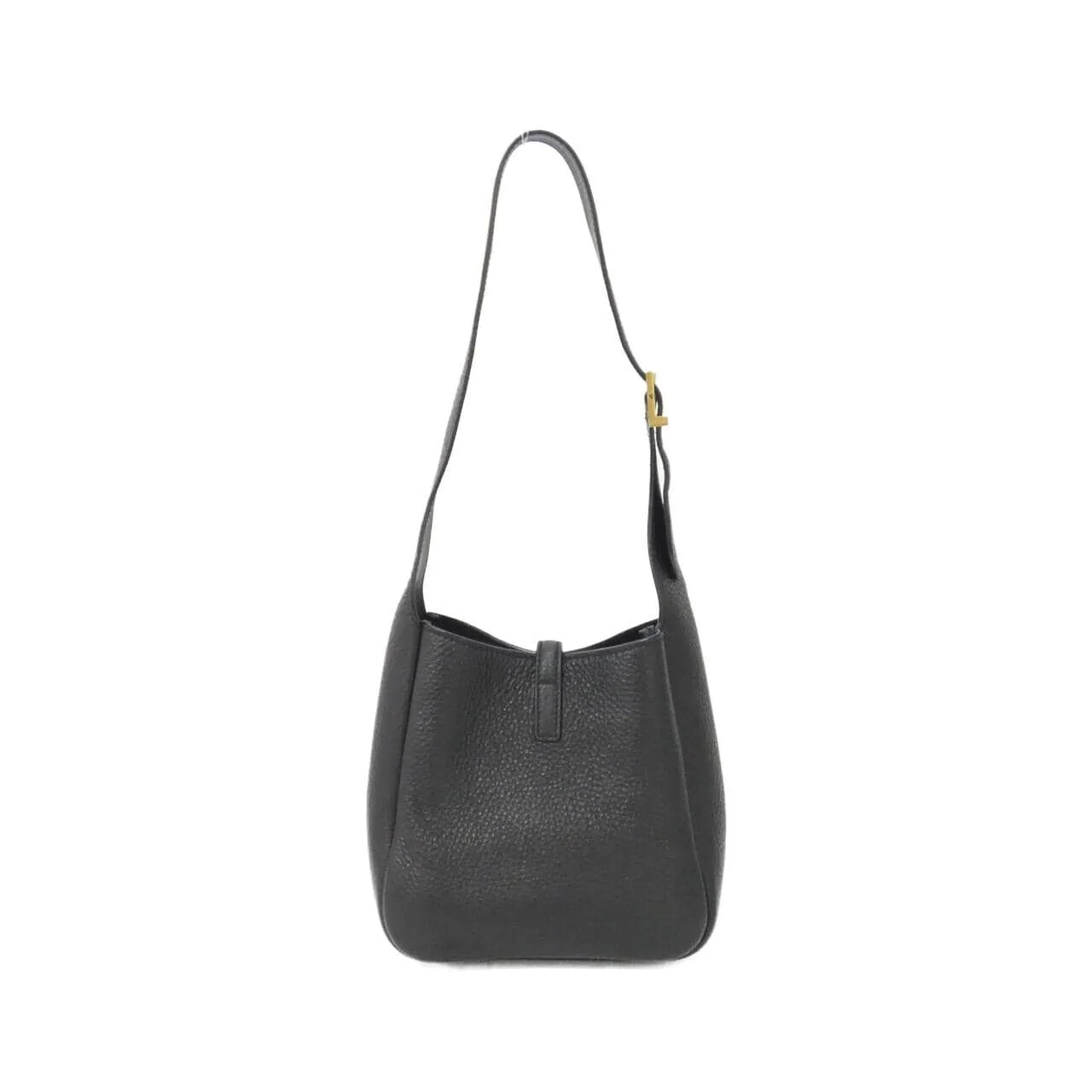 SAINT LAURENT 809461 AADUU Handbag Leather 黑色 皮革 中古品A - 縮圖 2