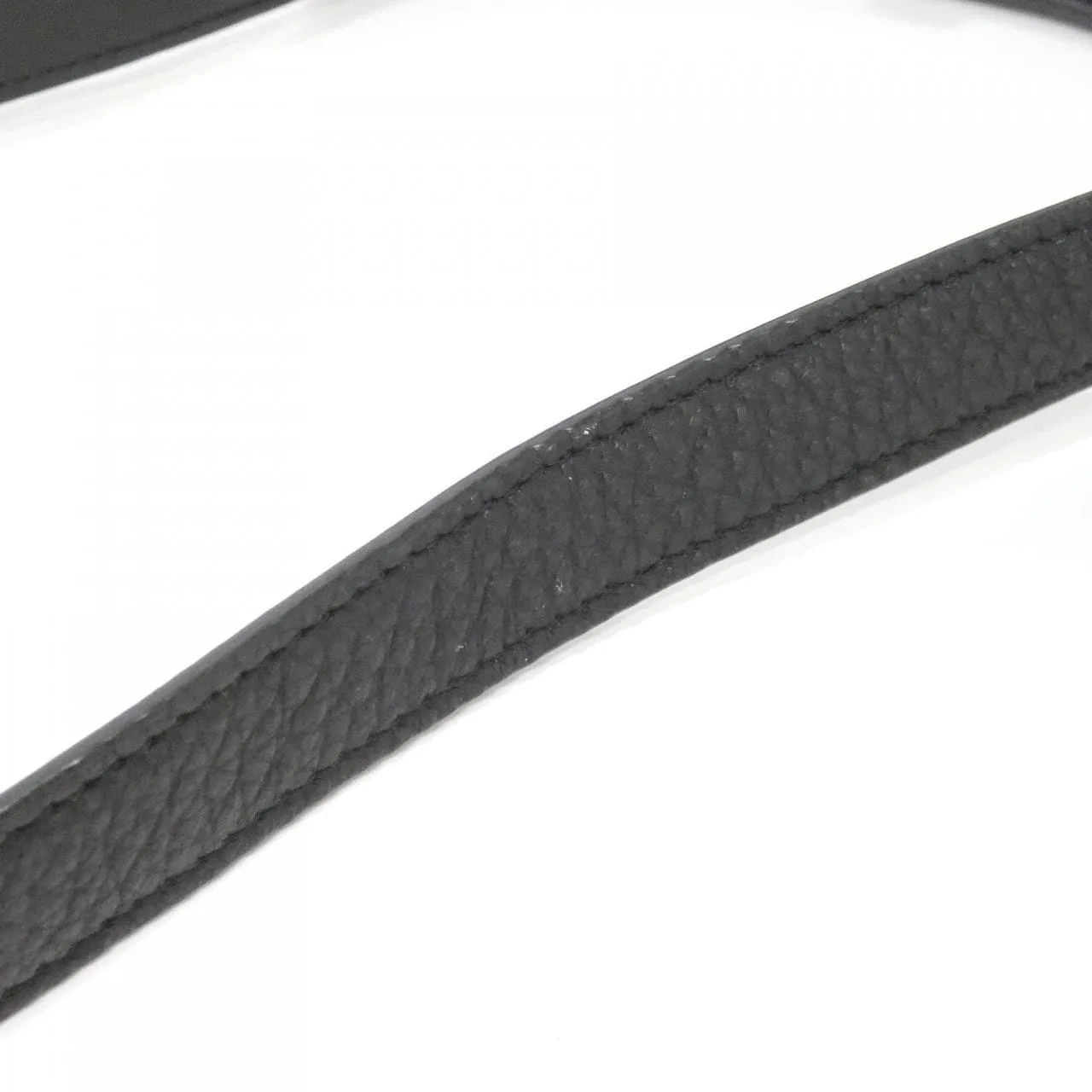 SAINT LAURENT 809461 AADUU Handbag Leather 黑色 皮革 中古品A - 縮圖 5