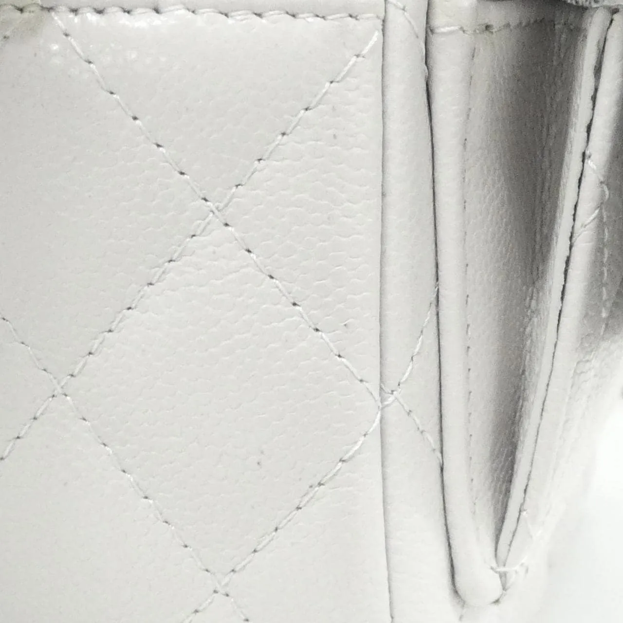 CHANEL Timeless Classic AP3753 Backpack Grained Calfskin 灰色 荔枝紋牛皮 中古品A - 縮圖 7