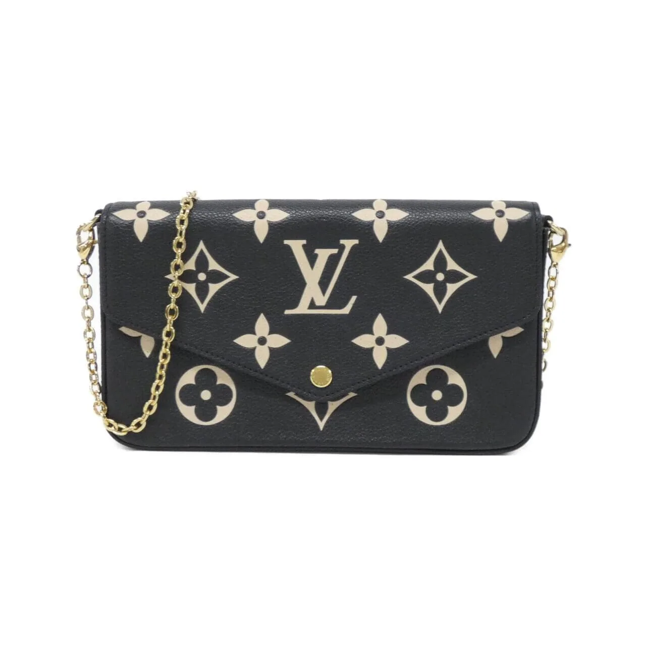 LOUIS VUITTON Pochette M82479 Shoulder Monogram Black