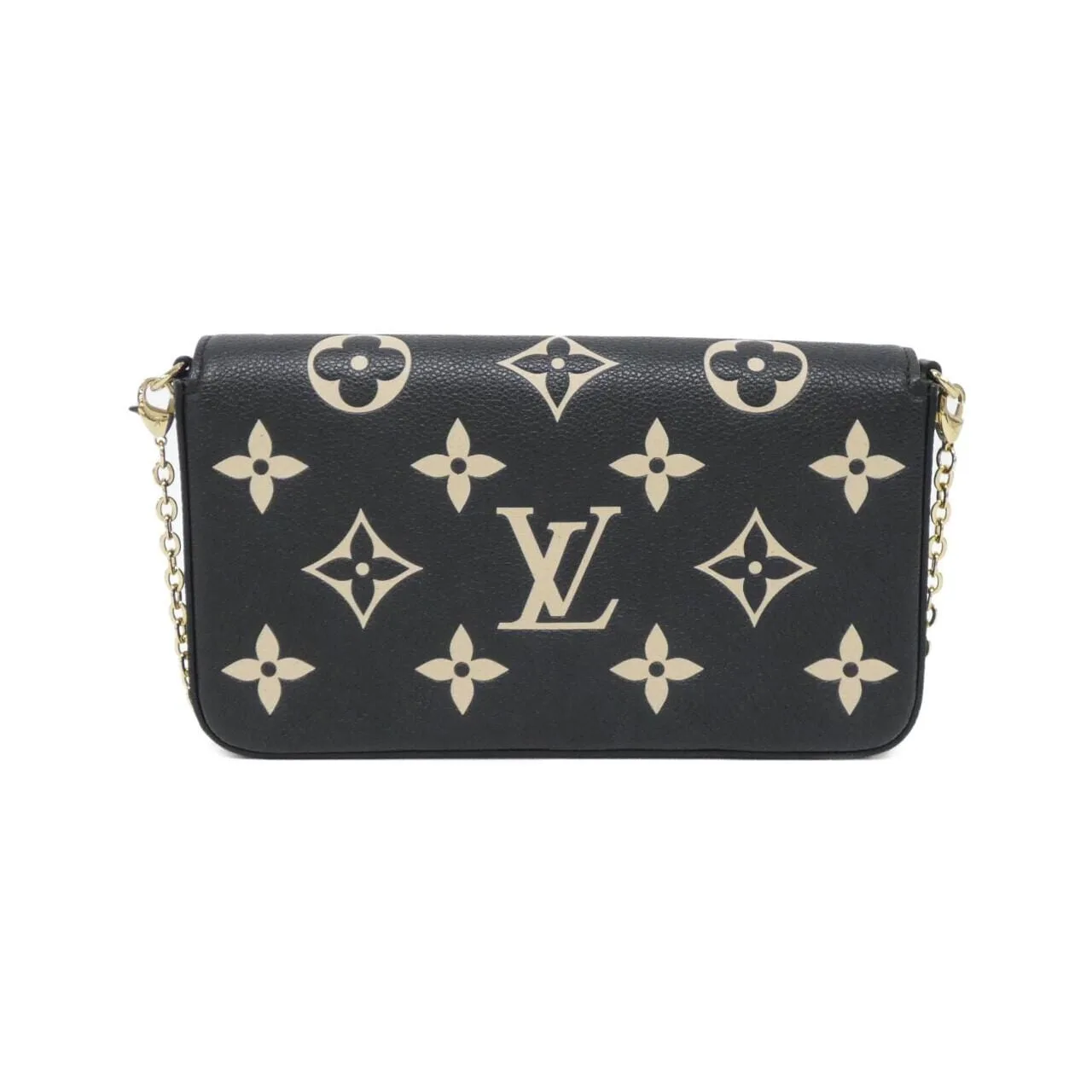 LOUIS VUITTON Pochette M82479 Shoulder Monogram 黑色 Monogram 中古品A - 縮圖 2