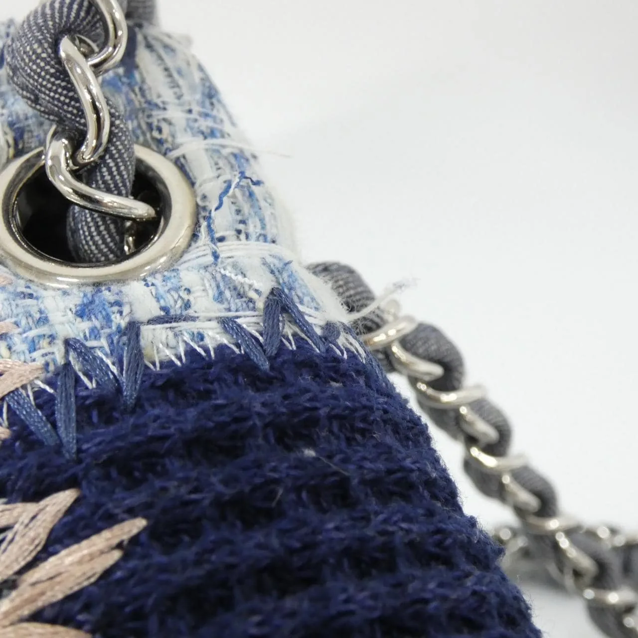 CHANEL 65468 Shoulder Patent Leather Blue Patent Leather Rank A - Thumbnail 5