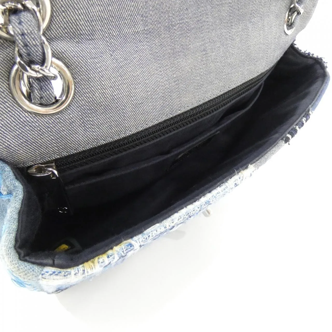 CHANEL 65468 Shoulder Patent Leather Blue Patent Leather Rank A - Thumbnail 9