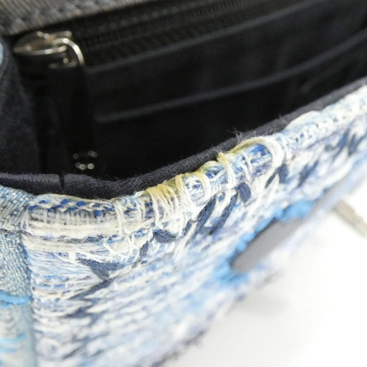 CHANEL 65468 Shoulder Patent Leather Blue Patent Leather Rank A - Thumbnail 10