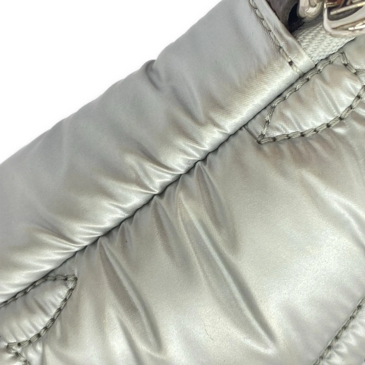 LOUIS VUITTON M81716 Shoulder Monogram 銀色 Monogram 中古品A - 縮圖 4