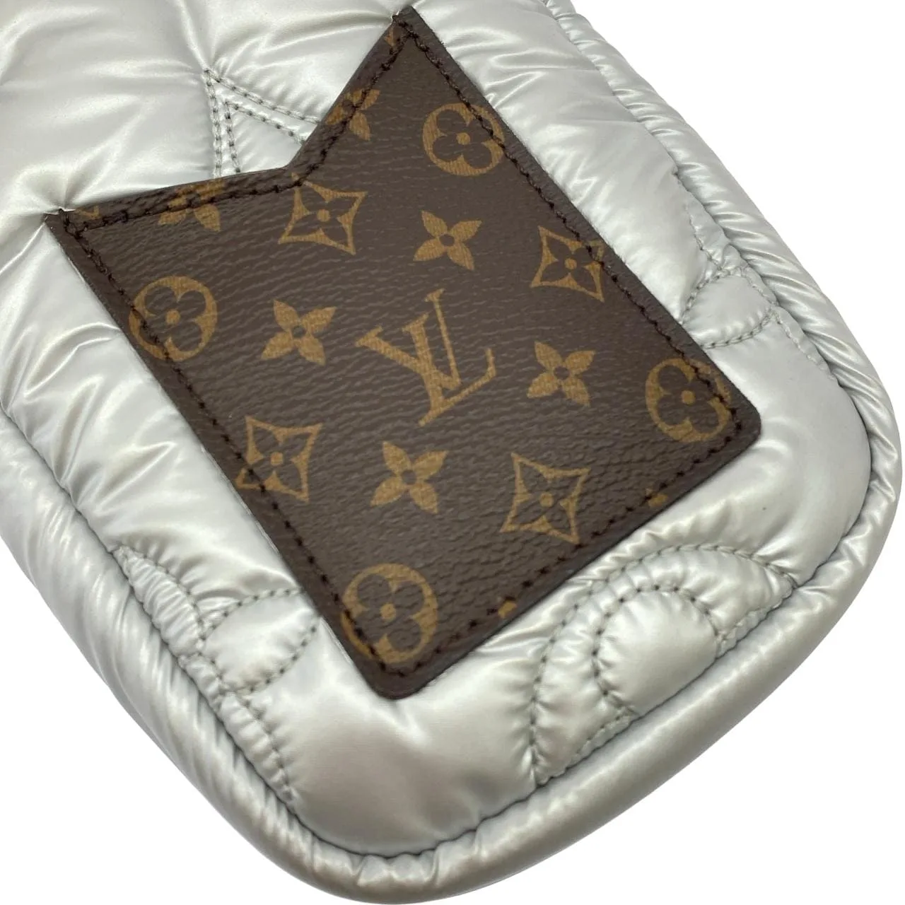 LOUIS VUITTON M81716 Shoulder Monogram 銀色 Monogram 中古品A - 縮圖 6