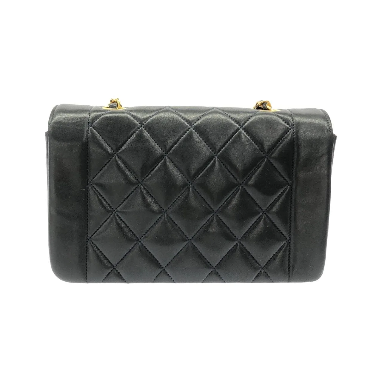 CHANEL 01164 Shoulder Lambskin Navy Lambskin Rank A - Thumbnail 2