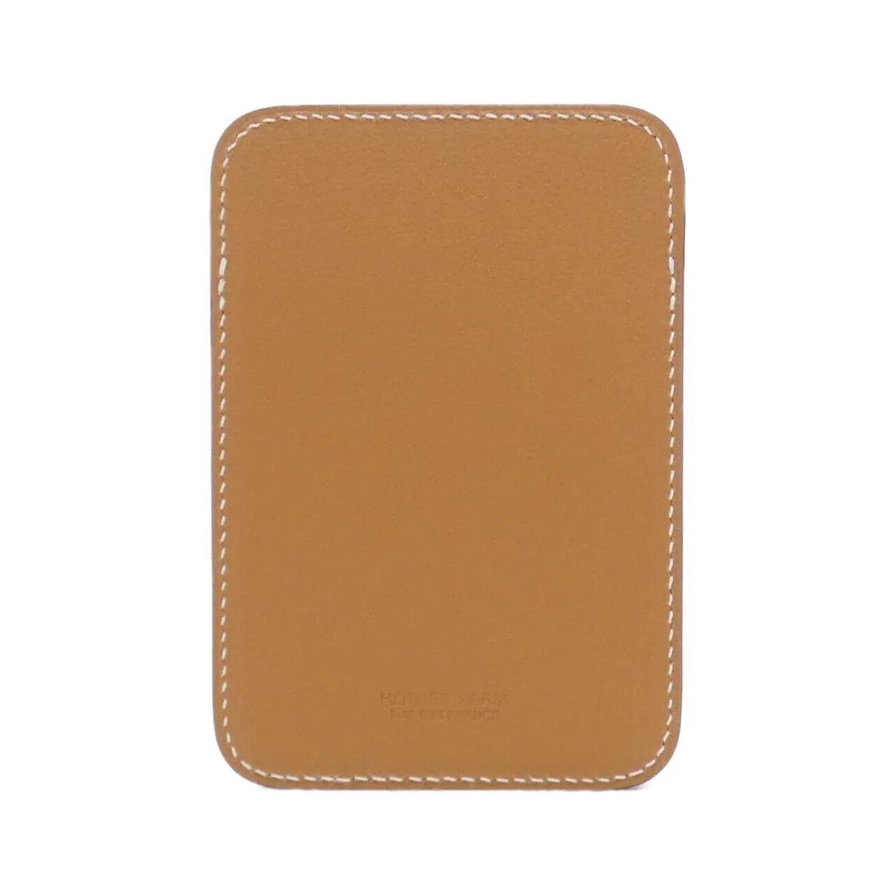 HERMES 0002781 Card Case Swift Orange Swift Leather Unused - Thumbnail 2