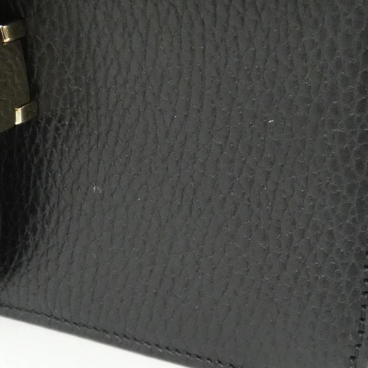 GUCCI 510304 CAO0G Shoulder Leather Black Leather Rank A - Thumbnail 4