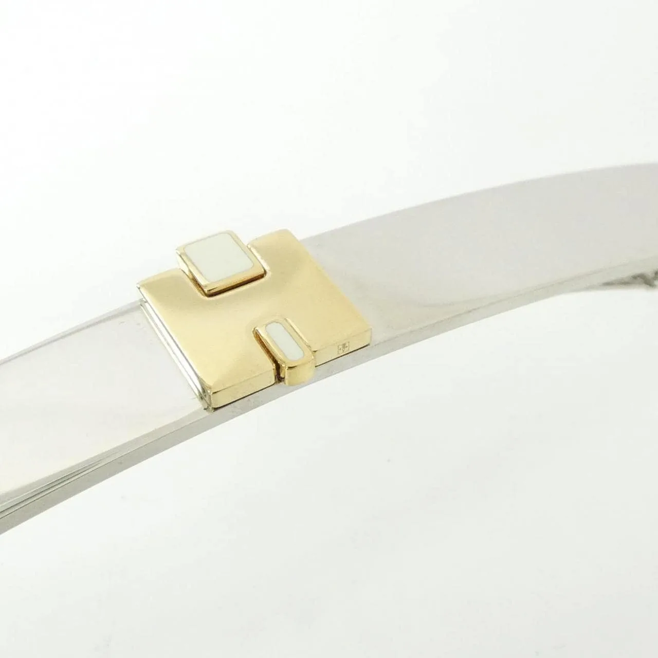 HERMES 320001FP Accessories 白色 中古品A - 縮圖 3