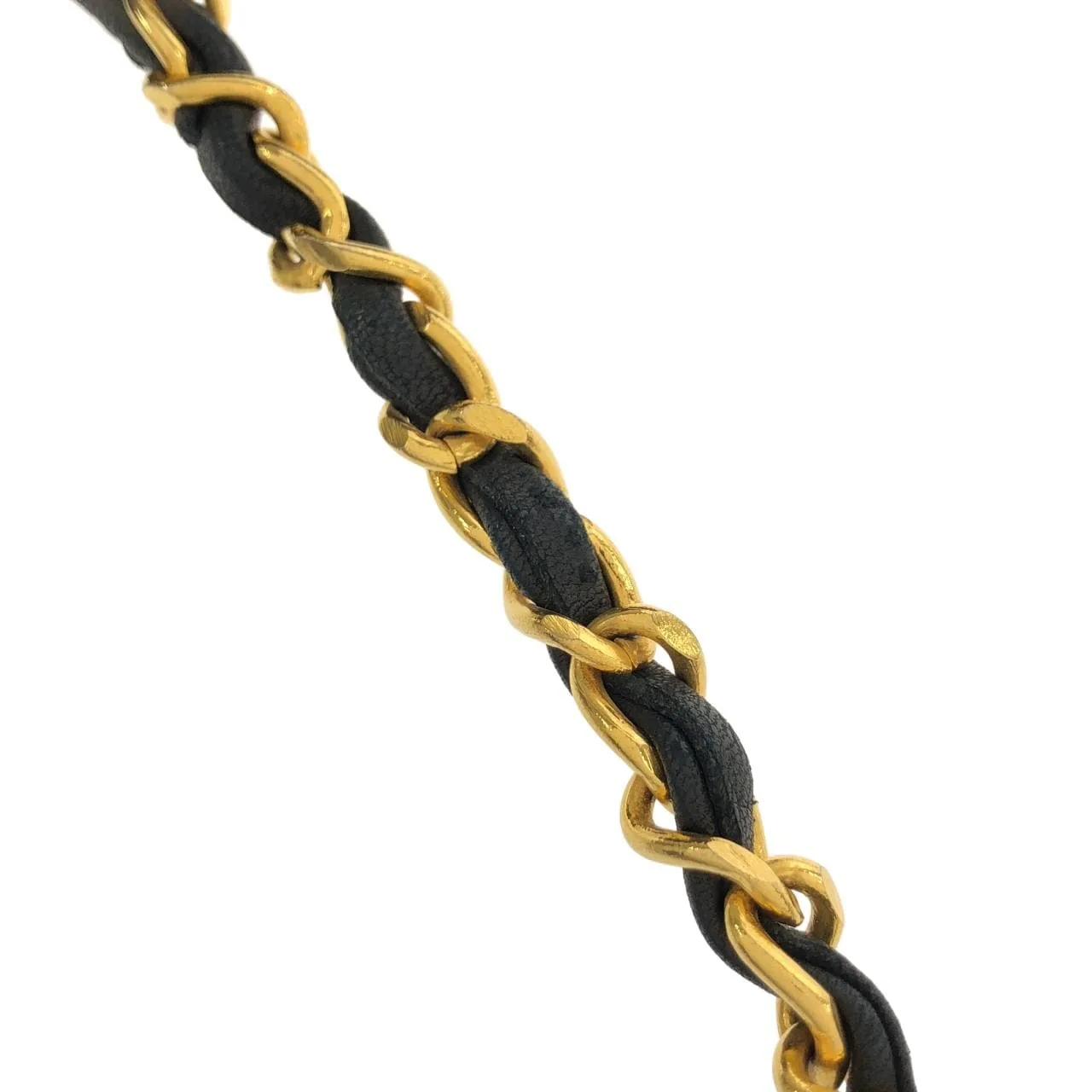 CHANEL Shoulder Lambskin Black Lambskin Rank B - Thumbnail 8