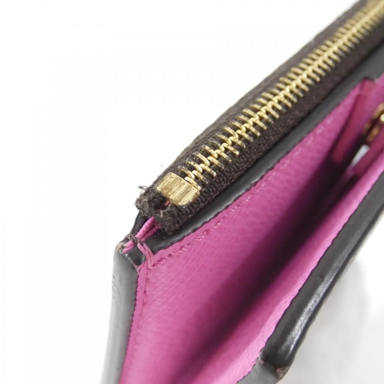 LOUIS VUITTON M82383 Wallet Monogram 黑色 Monogram 中古品A - 縮圖 5