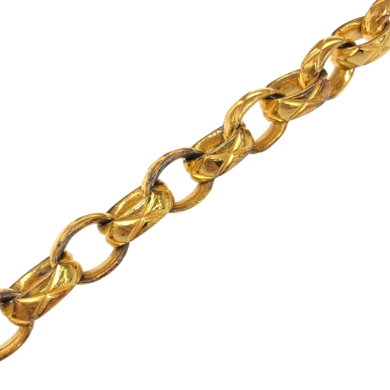 CHANEL Shoulder Lambskin Beige Lambskin Rank B - Thumbnail 7