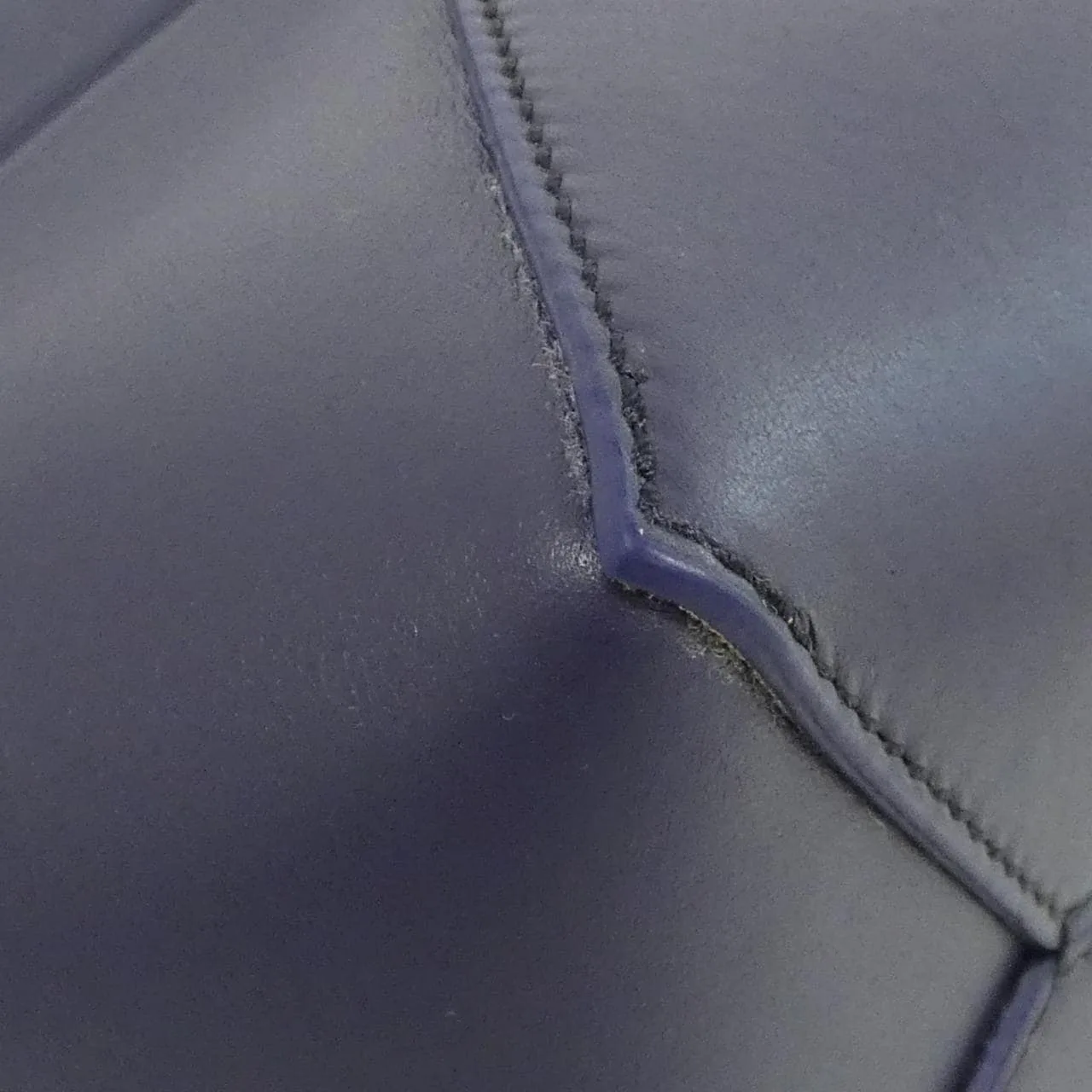 LOEWE Puzzle A657V25X01 Tote 藍色 中古品A - 縮圖 6