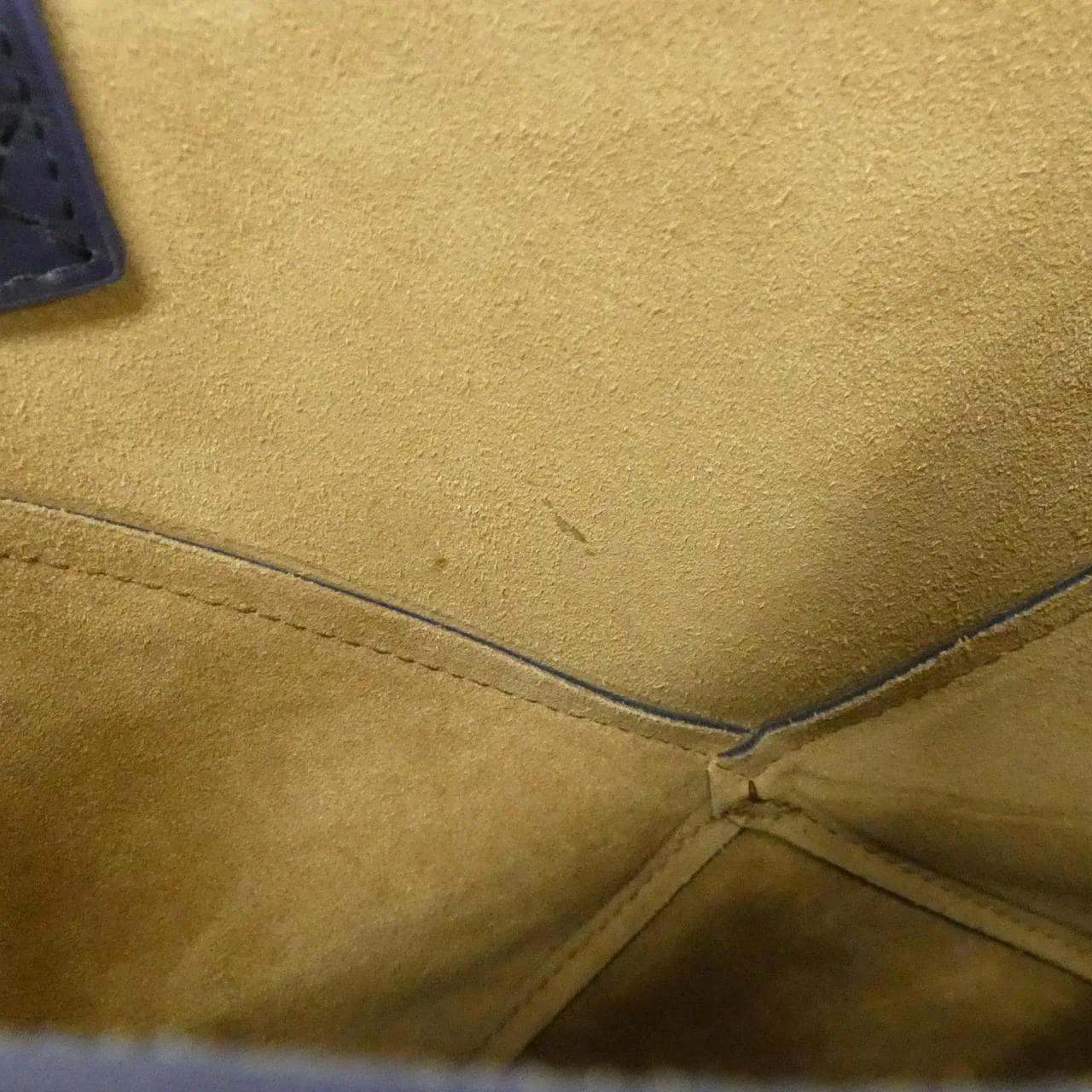 LOEWE Puzzle A657V25X01 Tote 藍色 中古品A - 縮圖 10