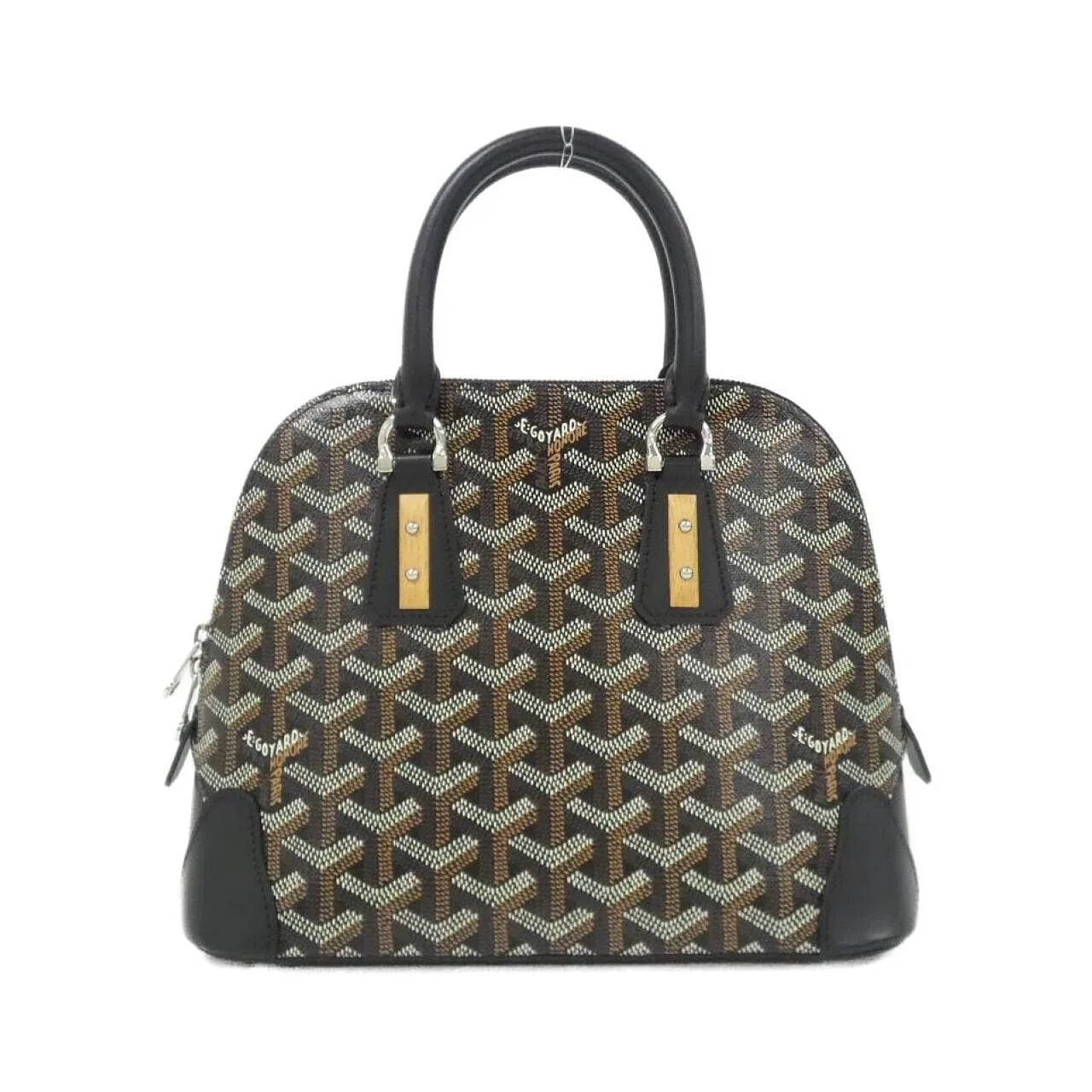 GOYARD Handbag Canvas Black