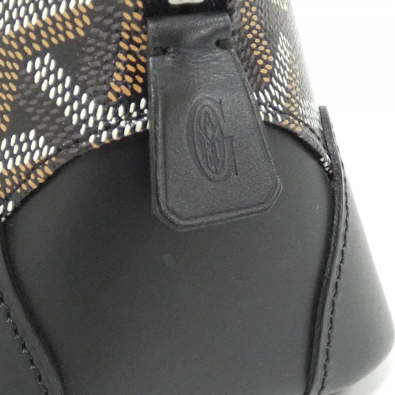 GOYARD Handbag Canvas Black Canvas Rank A - Thumbnail 5