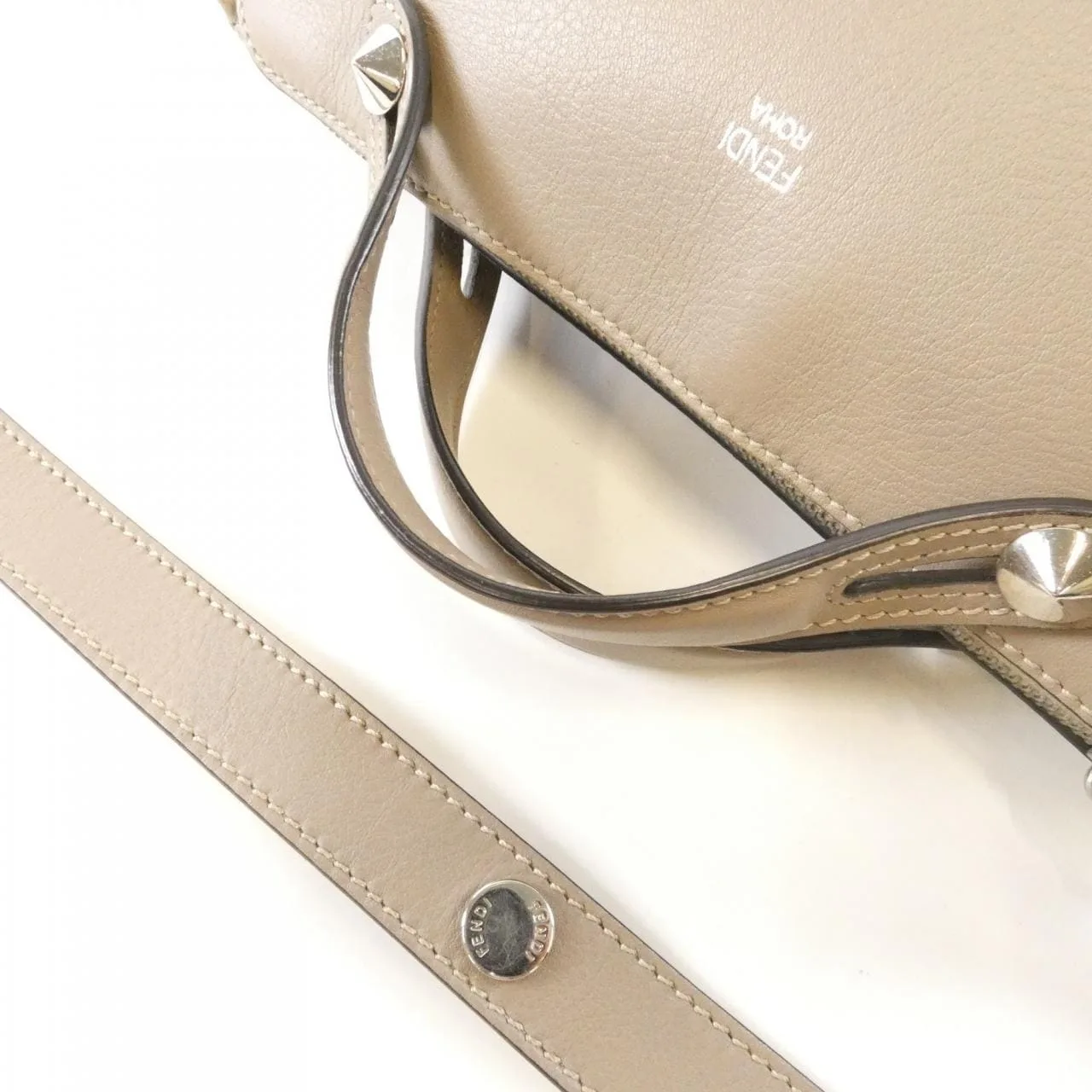 FENDI By The Way 8BL124 1D5 Handbag Black Rank B - Thumbnail 6