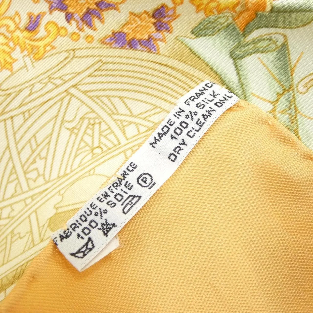 HERMES Scarf Orange Rank A - Thumbnail 4