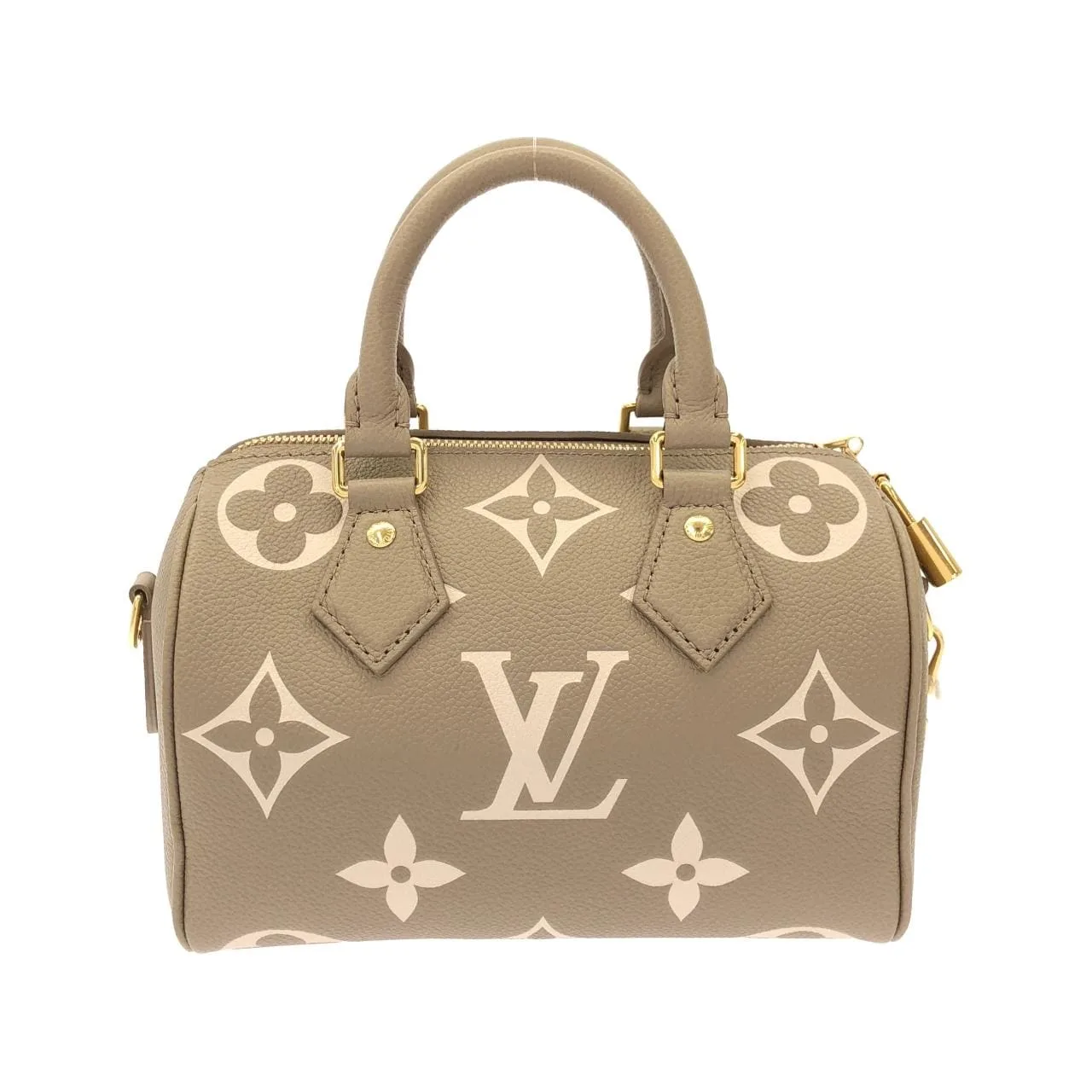 LOUIS VUITTON Speedy M46575 Boston Monogram 黑色 Monogram 中古品A - 縮圖 2