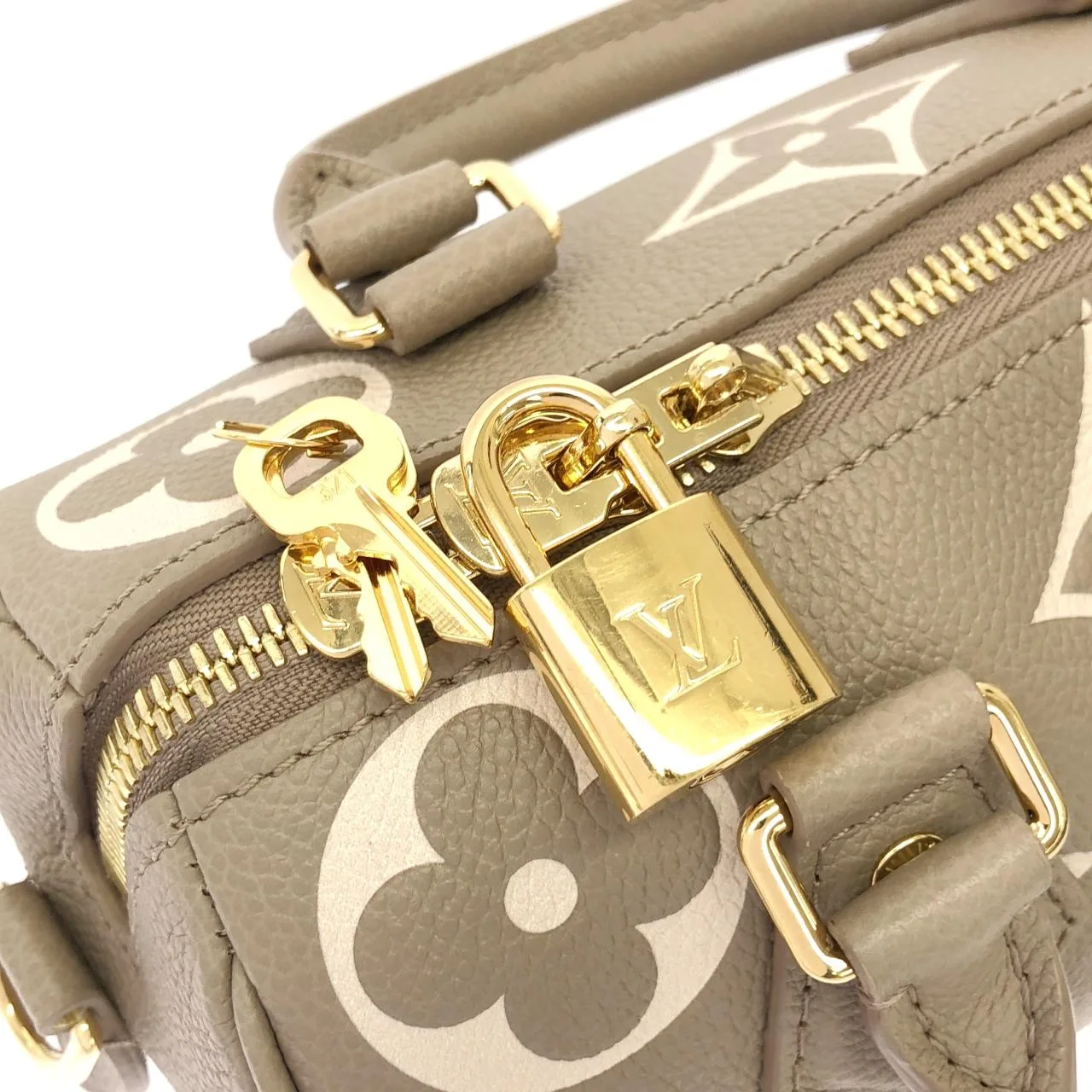 LOUIS VUITTON Speedy M46575 Boston Monogram 黑色 Monogram 中古品A - 縮圖 5