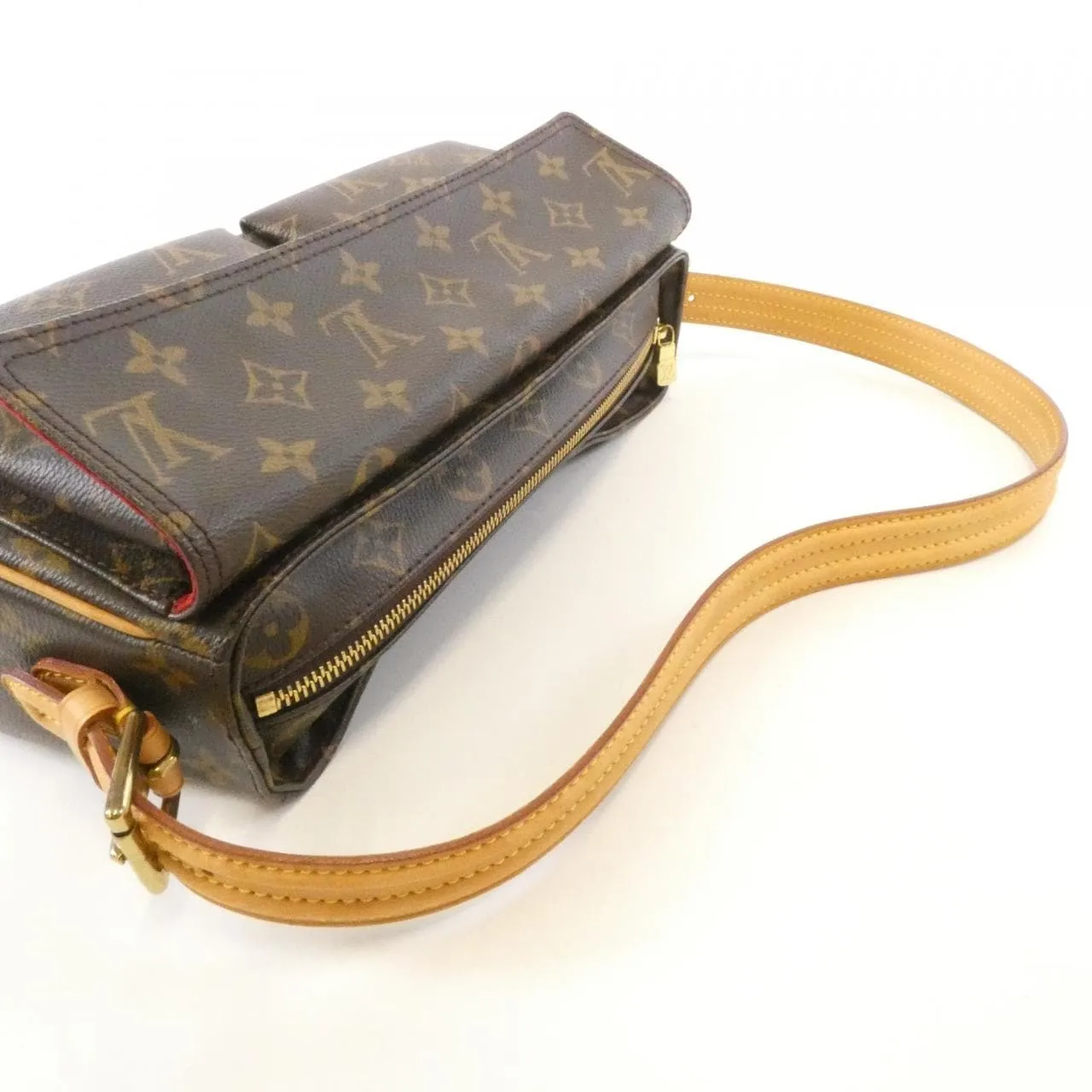 LOUIS VUITTON Viva Cité M51164 Shoulder Monogram 黑色 Monogram 中古品A - 縮圖 4