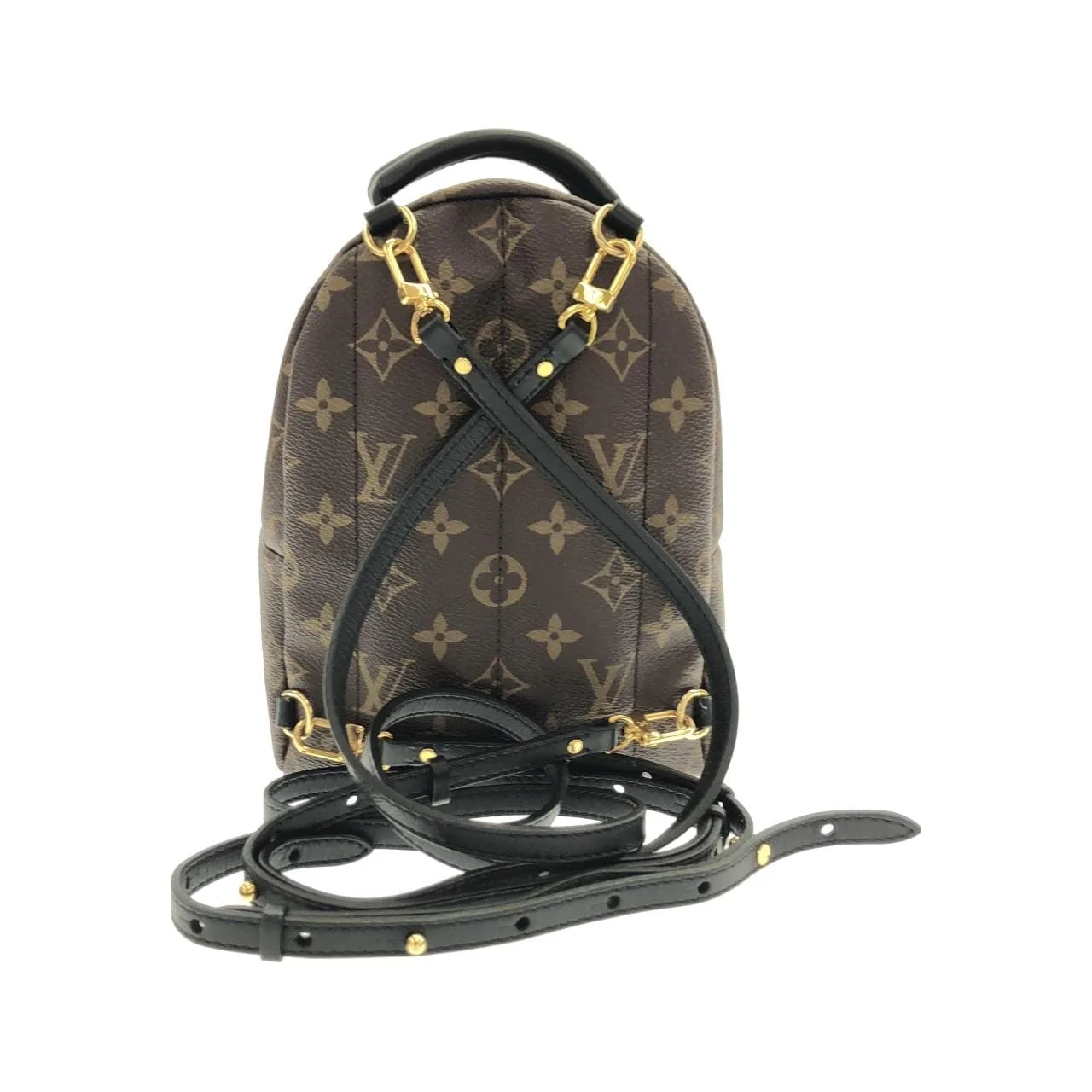LOUIS VUITTON Palm Springs M44873 Backpack Monogram Black Monogram Rank A - Thumbnail 2