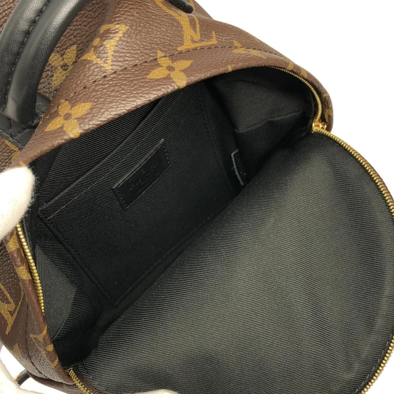 LOUIS VUITTON Palm Springs M44873 Backpack Monogram Black Monogram Rank A - Thumbnail 6