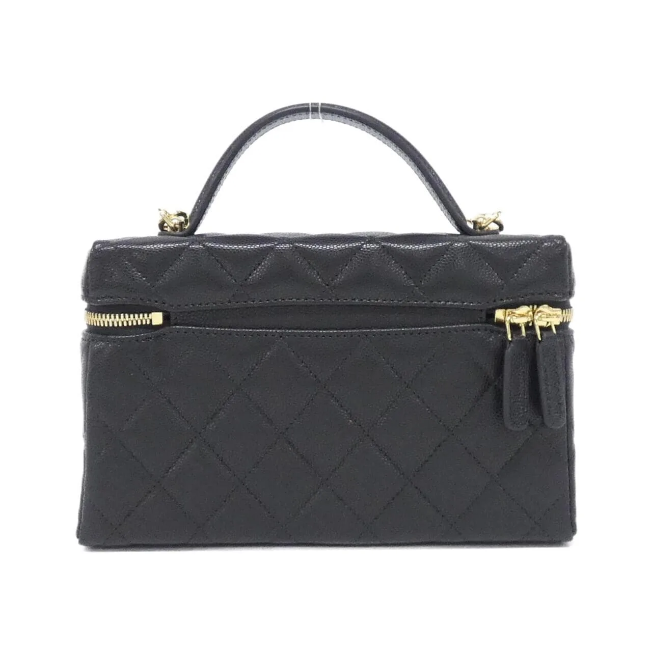 CHANEL AP5090 Handbag Grained Calfskin Black Grained Calfskin Unused - Thumbnail 2