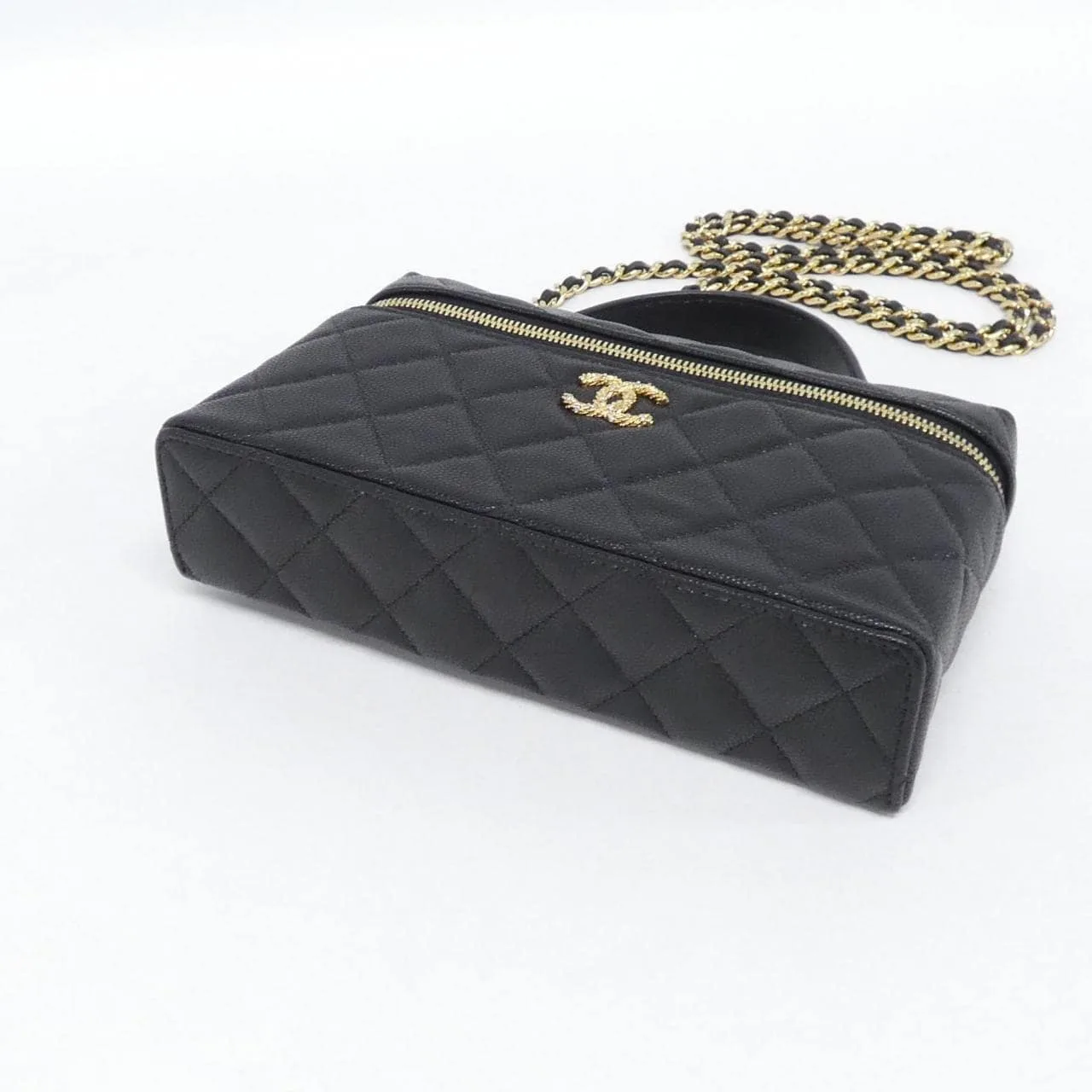 CHANEL AP5090 Handbag Grained Calfskin Black Grained Calfskin Unused - Thumbnail 3